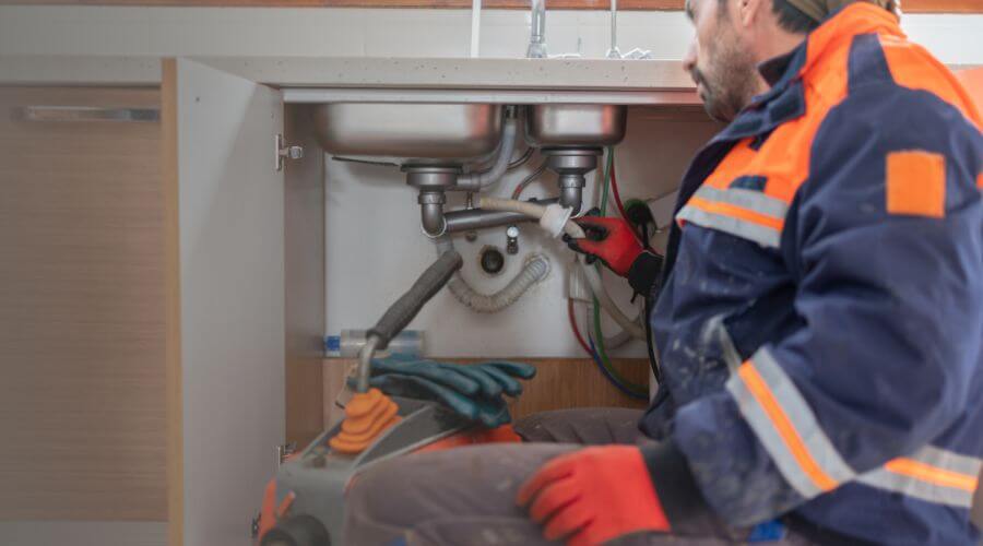 Professional slab leak plumber services in Midland, AR